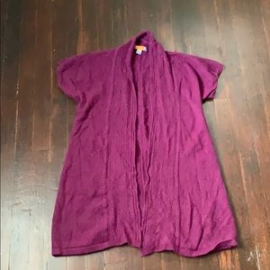 Cashmere Plum Sweater